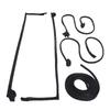 5 PCS Car Weatherstrip Seals Kit Left Right Door Roof Trunk Weatherstrip Gasket Seal RR7002 Replacement for Firebird