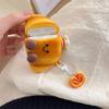 Simulated Smile Croissant for AirpodsPro1 Apple Bluetooth Headset Case 1/1/1 Generation Protective Case 1011