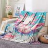 Salamander Print Flannel Blanket, High Quality Comfortable for All Seasons, Home Decor, Warmth and Comfort, Perfect for Christmas Gifts