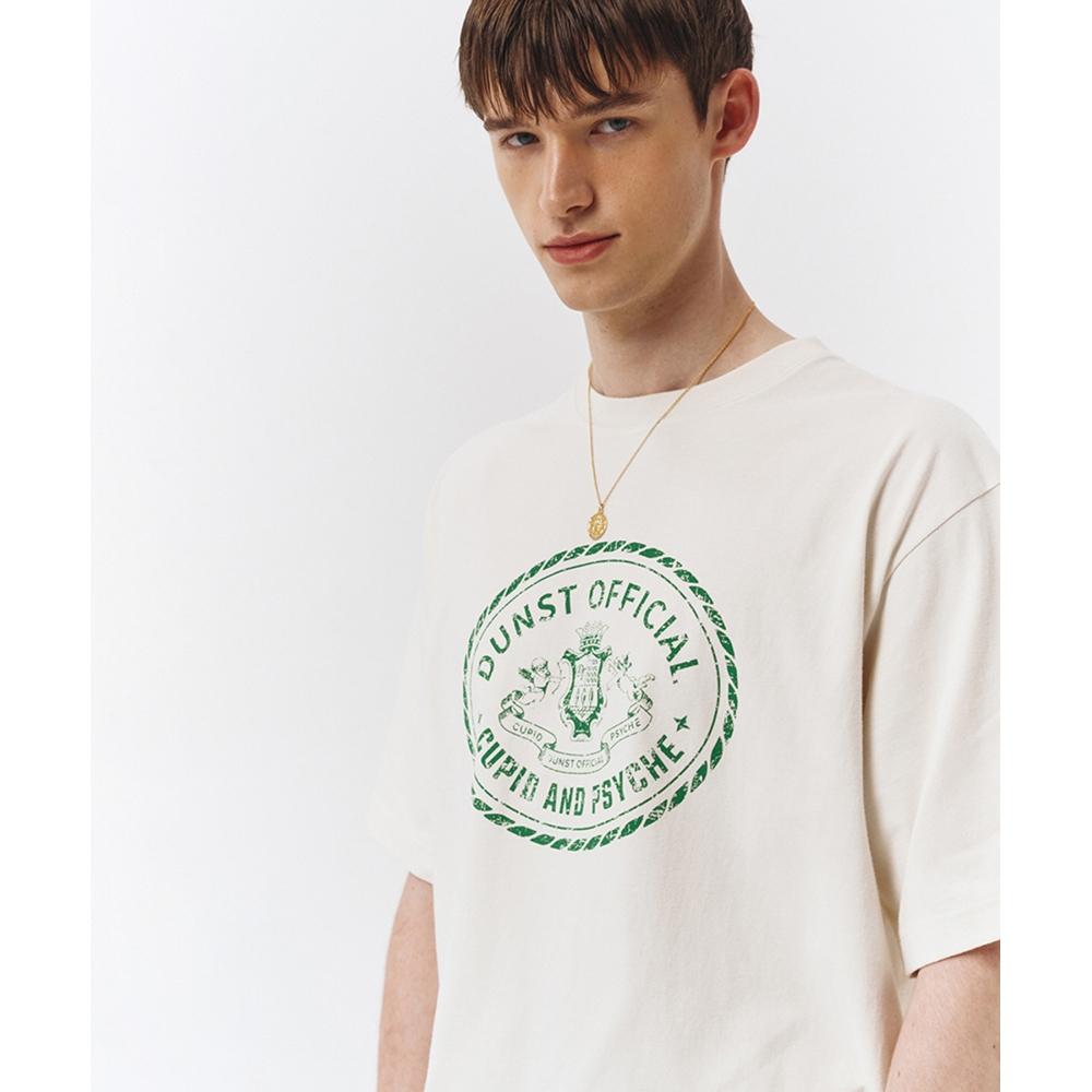 

DUNST UNISEX CUPID CAMPUS TSHIRT CREAMMUDTS3B121CR