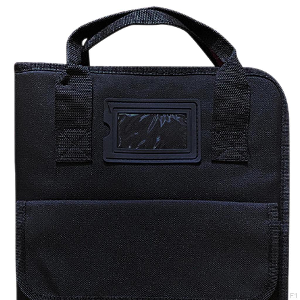 Carrying Case for Drumsticks with Pouch and Handle