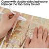 2 Pack Fringe Curta Backdrops, Foil Fringe Curta, Door Streamers for Birthday Wedding Bridal Shower Holiday Graduation Party Decorations, Photo Booth