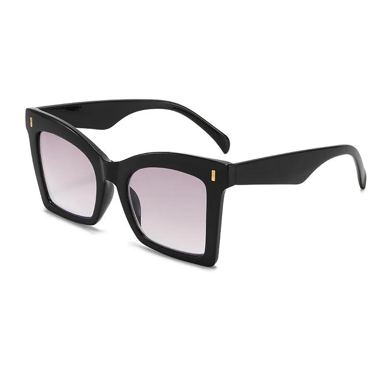 Oversized Leopard Reading Eye Glasses Women Myopia Customize Prescription Optical Anti Blue Light Frames Presbyopia 1.0 To 4.0