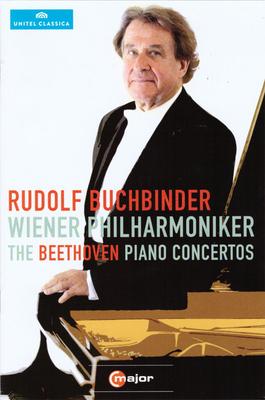 DVD RUDOLF BUCHBINDER, WIENER PHILHARMO - The Beethoven Piano Concertos 708808 Unitel Classica 2011 Australia Classical Used