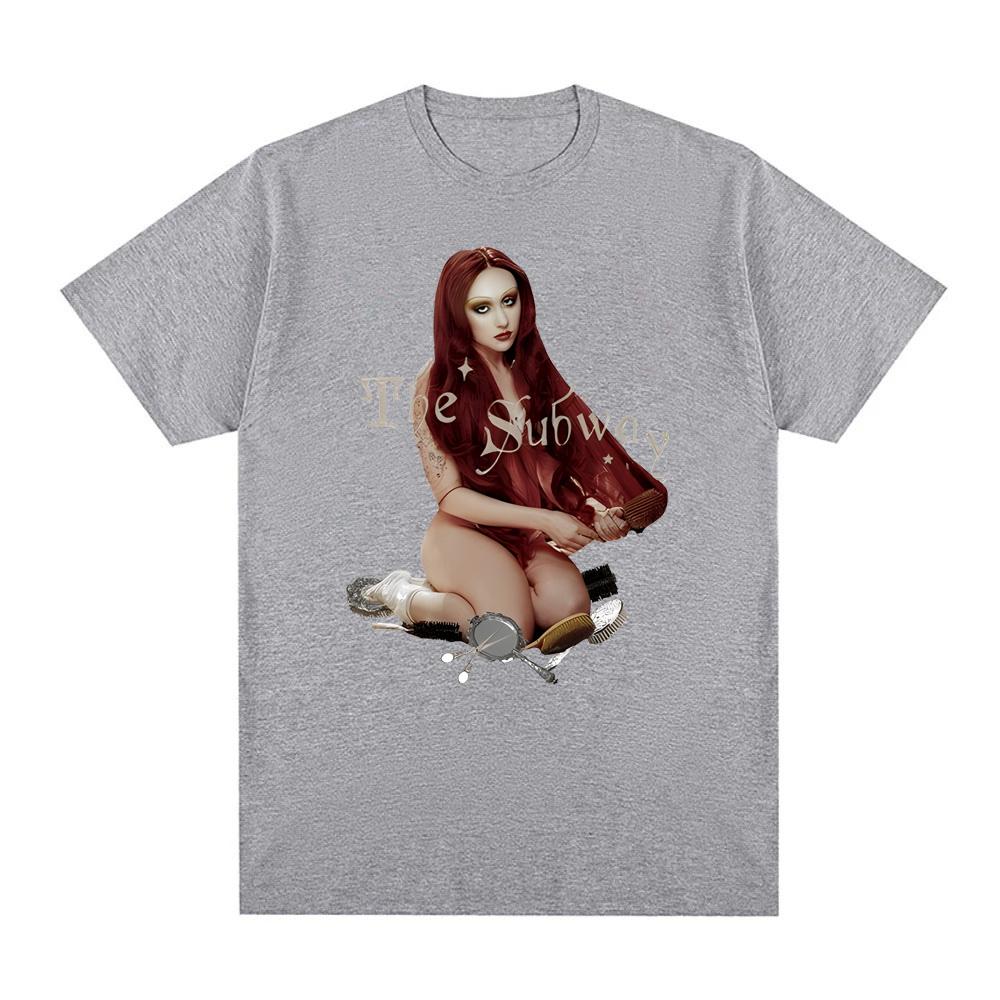 Chappell Roan-The Subway T Shirt High Quality Short SleeveTees Top Summer 100%Cotton Tshirt Sudaderas Soft Comfortable Tees