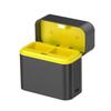 2-Slot 9V Battery Charging Box With Independently Charging Slot And LED Lights Housing Case Efficient Power Management