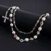 Sophisticated Long Pearls Waist Chain Handmade Pearls Belt Elegant Pants Chain Women Accessory Perfect for Sweater Dress