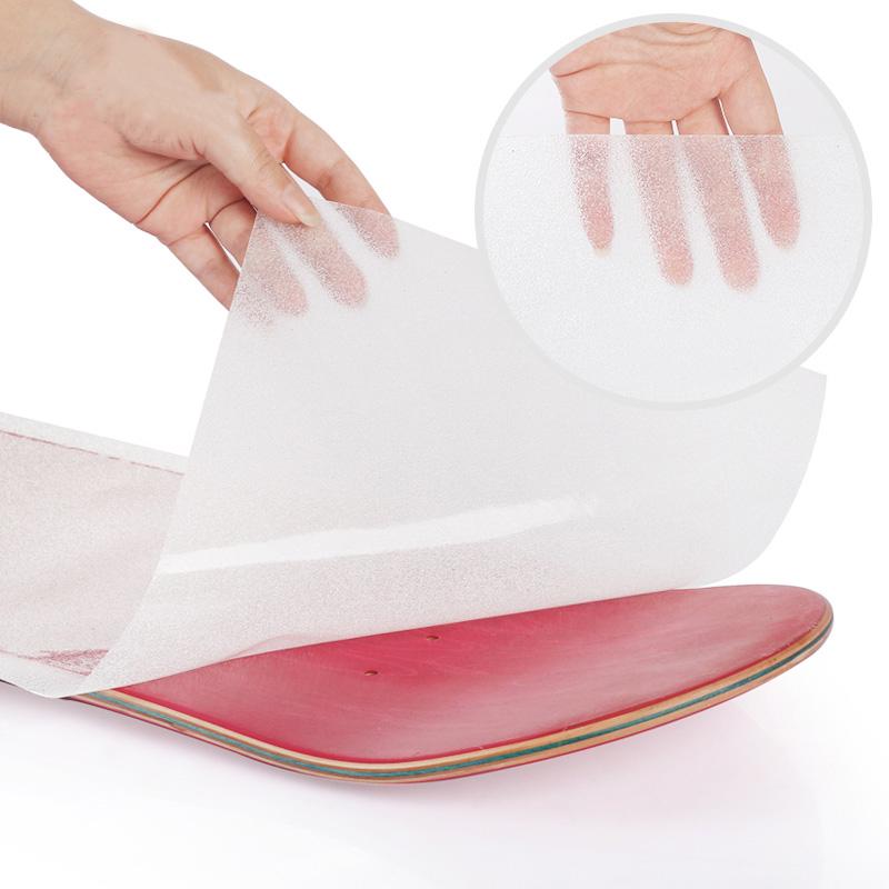 Waterproof Transparent Longboard Sandpaper High Quality PVC Antislip