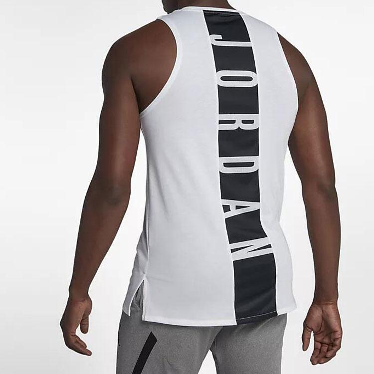 Air Jordan Alpha Dri-Fit Training Tank Top Men Tops White 892072-100