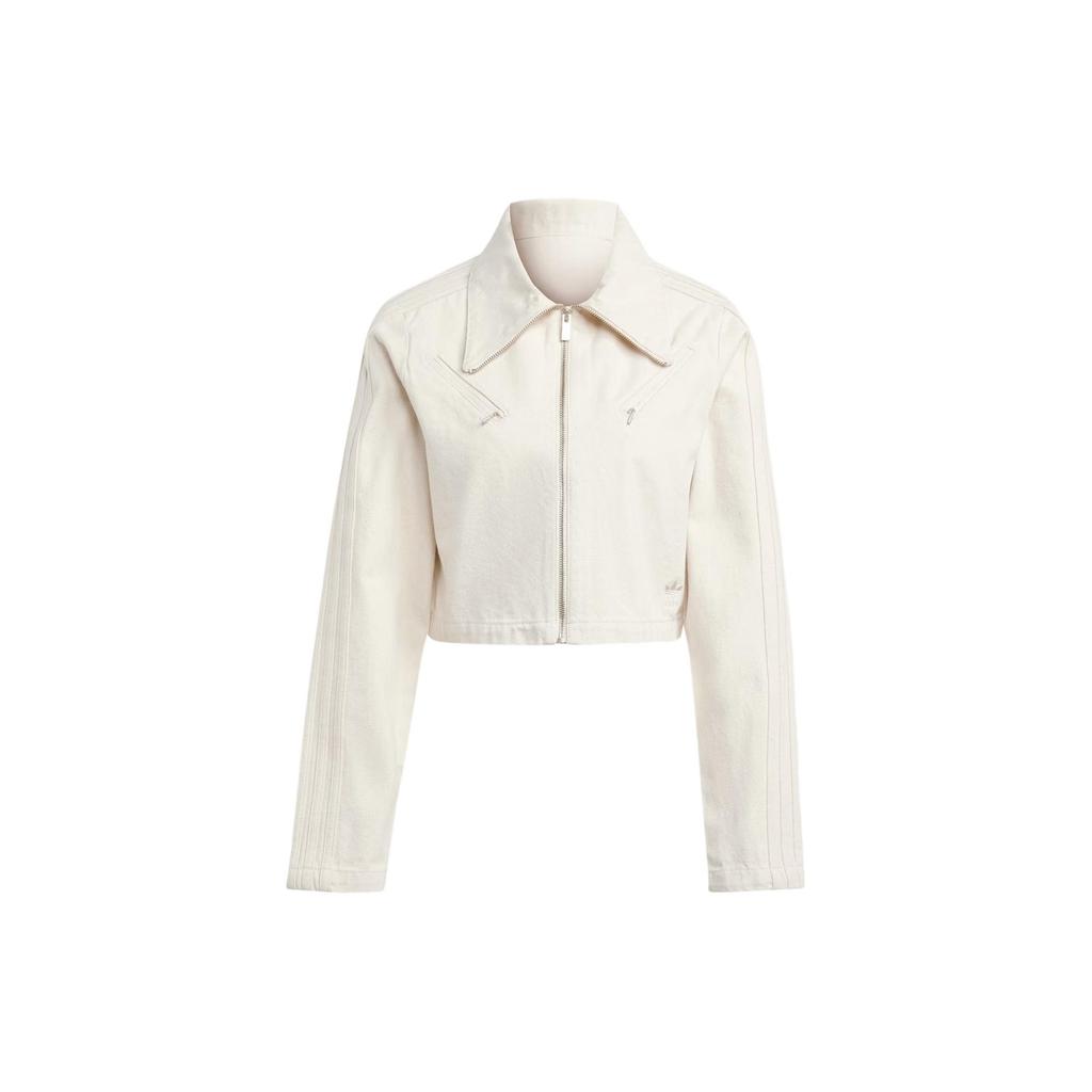 adidas Fashion Montreal Cropped Denim Jacket IS3583