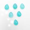 Natural Aqua Chalcedony Pear Cabochon Loose Gemstone Lot 13 Pcs 12*15 MM 100 CT For Jewelry Making