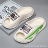 Slippers Couple New Summer Thick Bottom Non-slip Casual Sandals Fashion Double Color Beach Thick Bottom Sports One Word