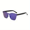Bonbonfarbene Geburtstagsfeier Foto Regenbogen Sonnenbrille Herren Tanz Lustig Anti-Ultraviolett Einteilige Sonnenbrille Damen