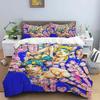 American cartoon illustration Print Polyester Bedding Sets Children or Adults for Beds Quilt Cover Pillowcase Anime bedding set