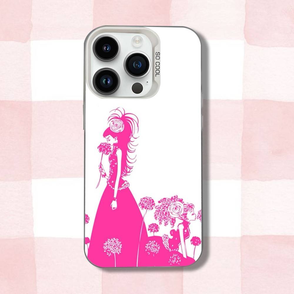 Anime P-Paradise-es K-Kiss Phone Case For iPhone 16,15,14,13,12,11,Pro,XS,Max,Plus,Mini,SE White Candy Matte Shockproof Cover