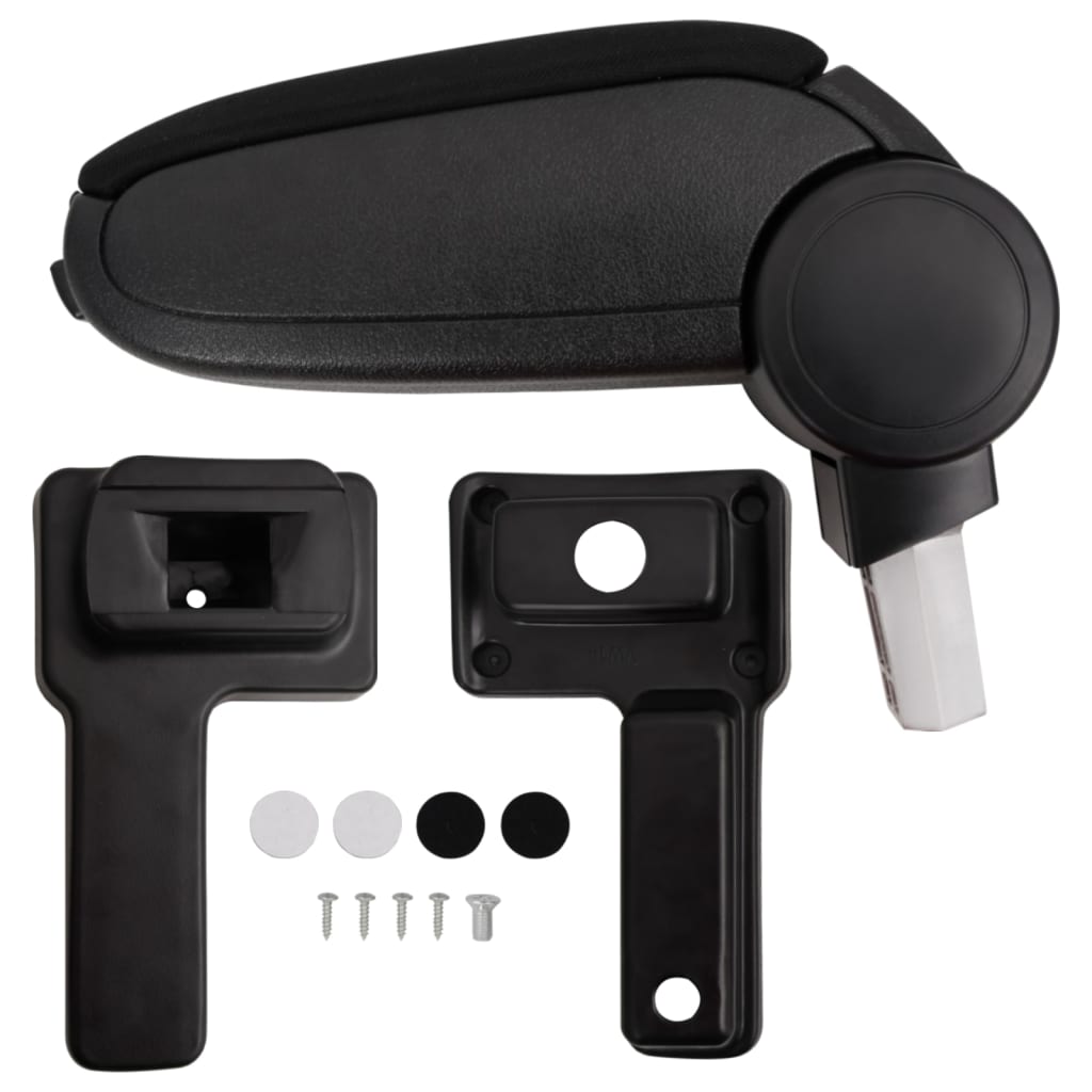 vidaXL Auto-Armlehne für VW Golf MK4 (1999–2004) Schwarz 14,5x32x(27–46) cm ABS schwarz