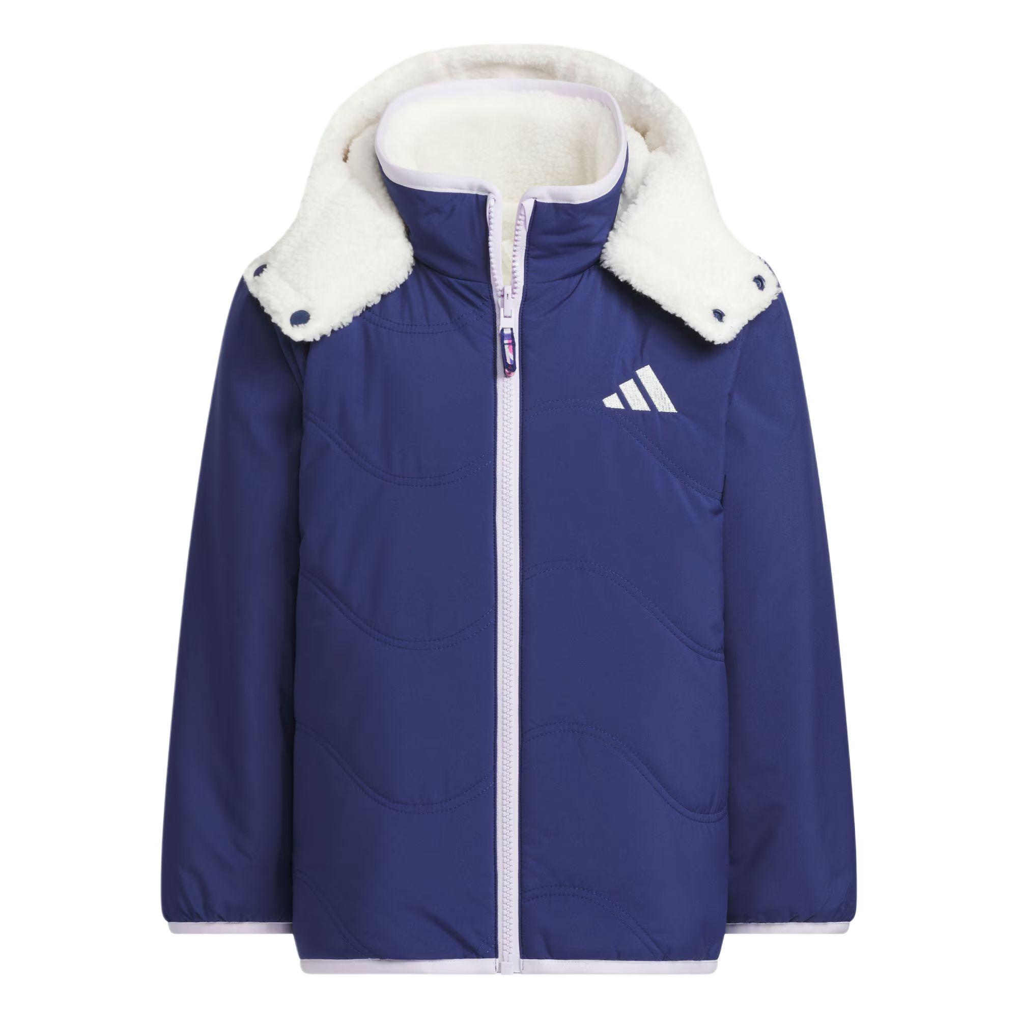Adidas Jacket Blue Children Aged 3 7 Years Old JM5836 140