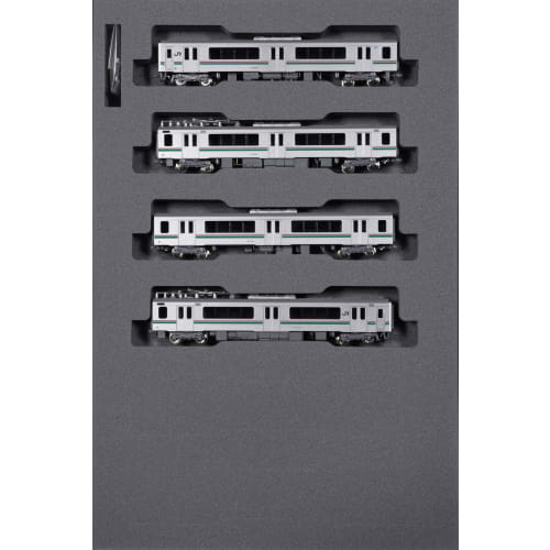 KATO N Gauge 701 Series 1000 Series Sendai Color 4-Car Set, Model Train, 10-1553S