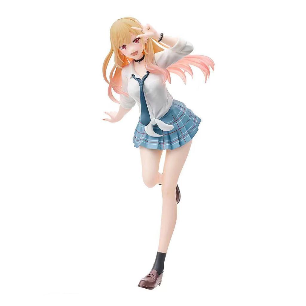 Cute Anime My Dress Up Darling Kitagawa Figure School Uniform Standing PVC Action Figure Model Toy Gift