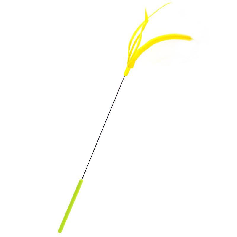 Katzenspielzeug: Raupen-Glocken-Teaser-Stab zur Selbstbeschäftigung und zum Backenzahnabrieb