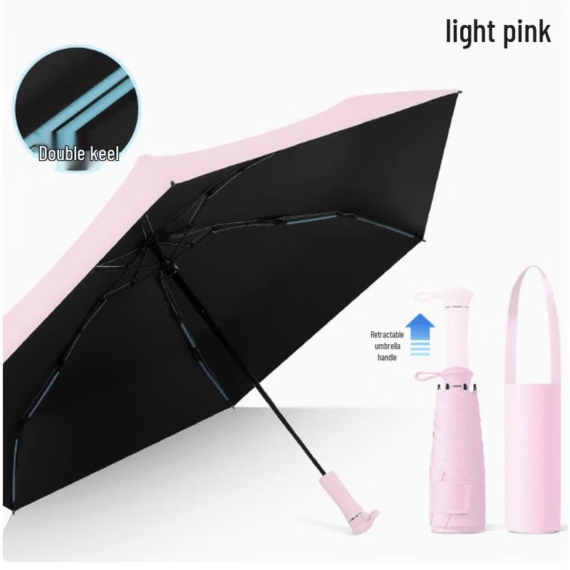 

Qingye no Ki Women s 5-Fold Hidden Handle UV Protection Sun Umbrella