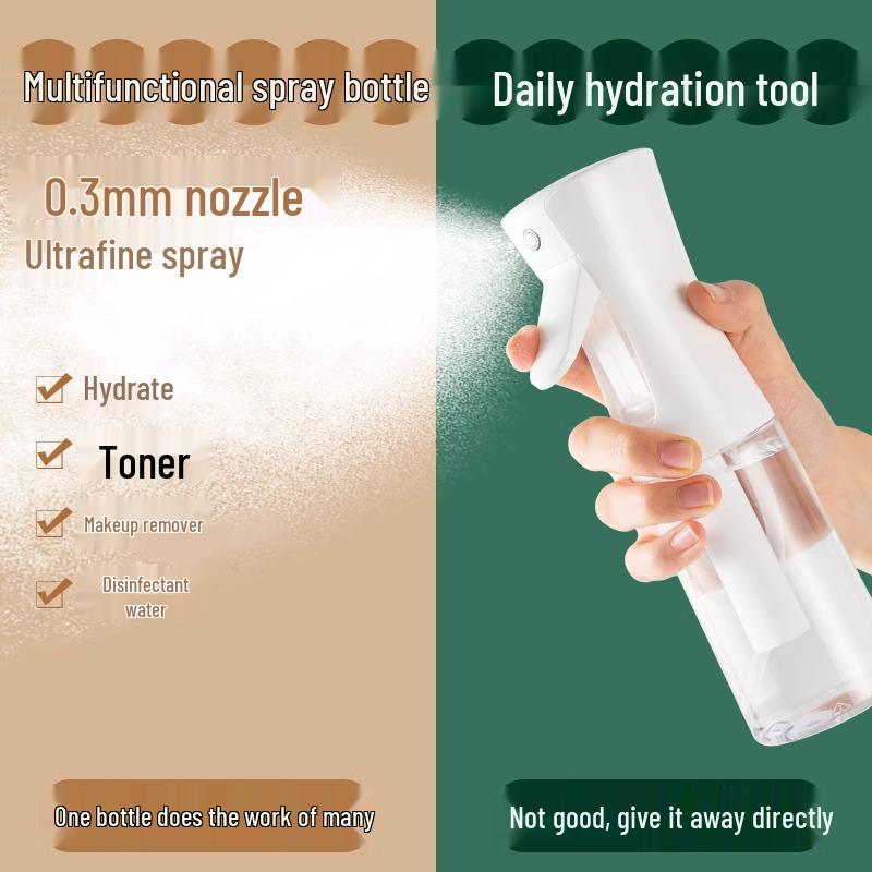 Alcohol Disinfectant Air Pressure Spray Bottle for Household Cleaning