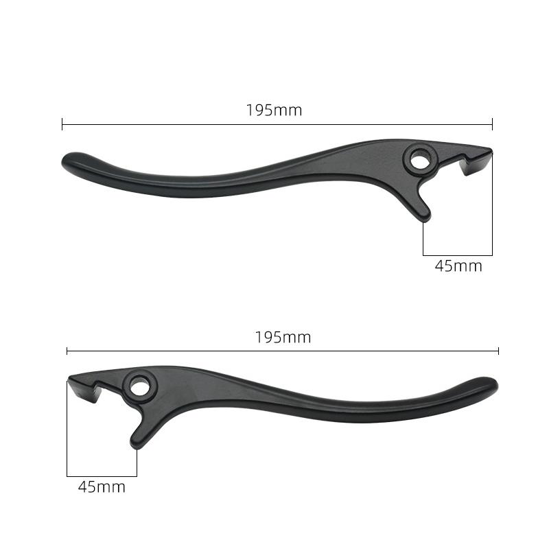 

1 пара Левая Правая Тормозные Ручки Тормозной Рычаг Дискового Тормоза Масляный Тормозной Ручаг Для Электромобиля Скутера Модифицированные Аксессуары Запчасти чёрный