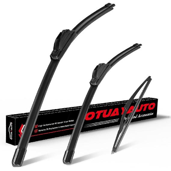 OTUAYAUTO 22"+22" Windshield Wiper Blades Replacement for Chevrolet Silverado 1500 2500 3500 1999-2006 2019-2024 Front Window Wiper Fit Factory