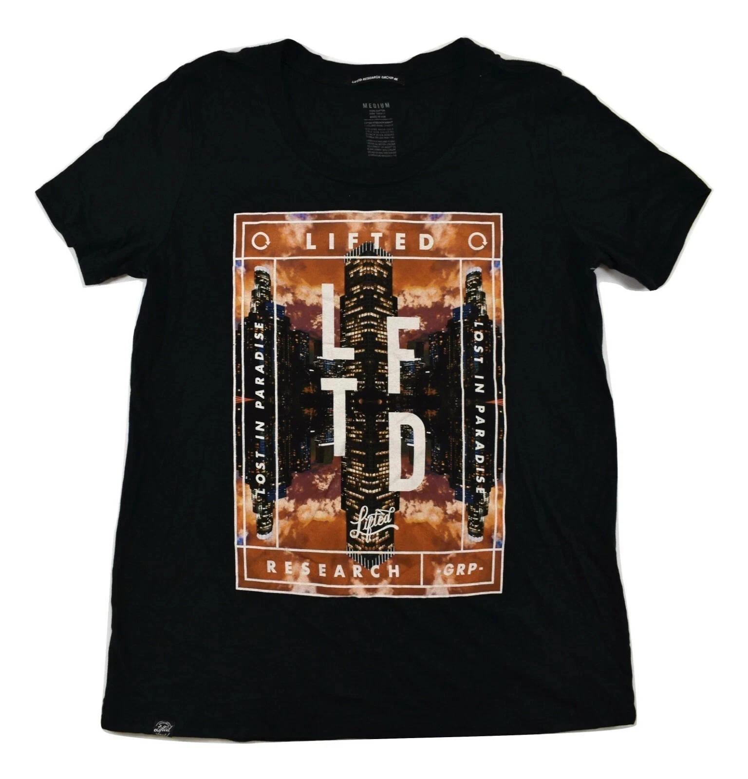 Lifted Research Group LRG Juniors Lost In Paradise Shirt New Medium 2XL