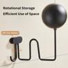 Motorcycle Helmet Wall Mount to Motorcycle Rack