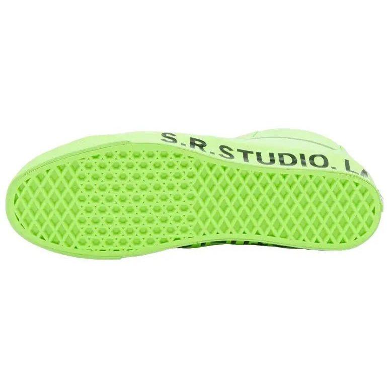 Vans S.R. STUDIO. LA. CA. x Clash The Wall Green Gecko Men Sneakers VN000CNKYSC