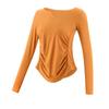 Women's Autumn/Winter Quick-Dry Yoga and Pilates Top - Long-Sleeved Fitness and Running T-Shirt