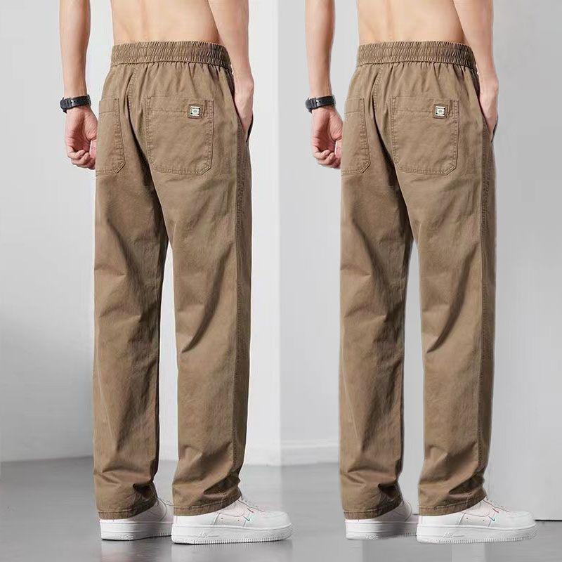 2025 Men's Versatile Loose-Fit Summer Pants - Lightweight, Durable, Plus Size