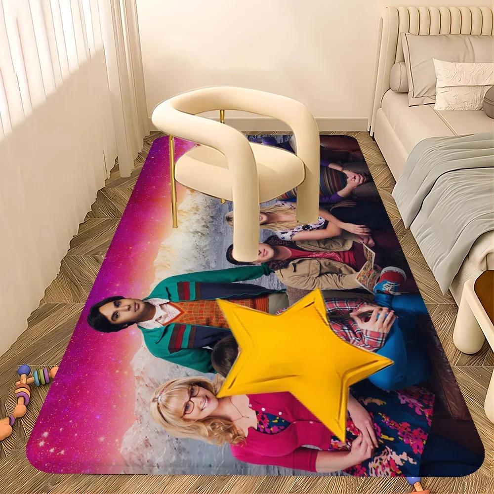 The Big Bang Theory Bathroom Mat INS Style Soft Bedroom Floor House Laundry Room Mat Anti-skid Welcome Doormat