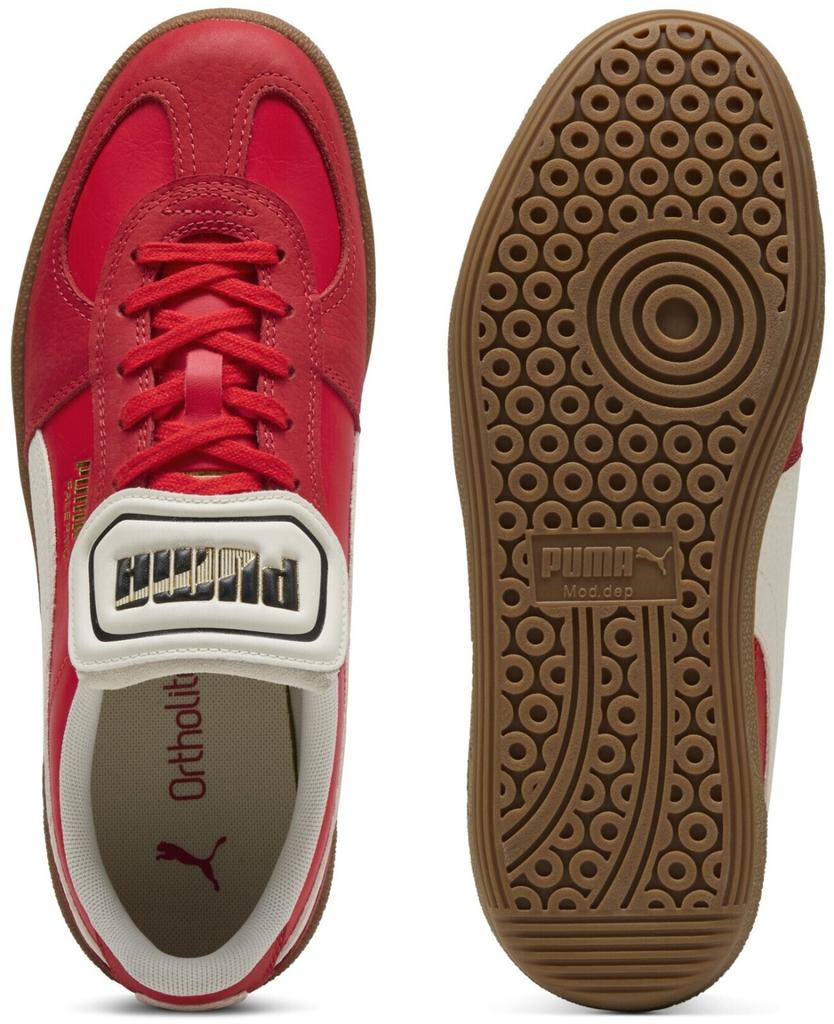 Кроссовки Puma Palermo Premium Unisex на все времена красный/теплый белый