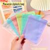 Colorful Transparent Zipper Bag for Makeup Brush Storage