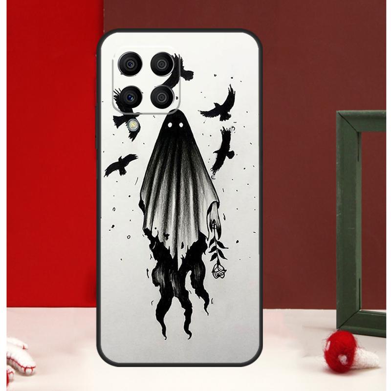 

Ghost Halloween Case For Samsung Galaxy M31 M11 M21 M14 M34 M54 M12 M32 M52 M15 M13 M16 M36 M56 M53 M35 M55 Samsung M55