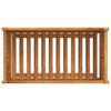 Plant Pot with Liner 80 x 42 x 40 cm Solid Acacia Wood