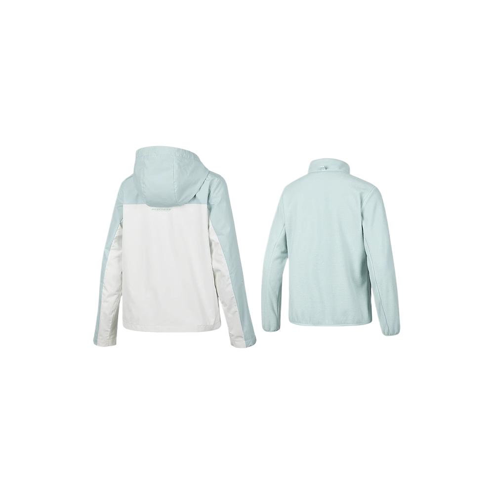 Skechers Fashionable Trendy Comfortable Versatile Casual Set Women Sets Port-Gray P424W116-01P9