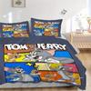 3pcs Tom and Jerry Bedding Set Includes Quilt Cover and Pillowcases, Suitable for All Seasons F094