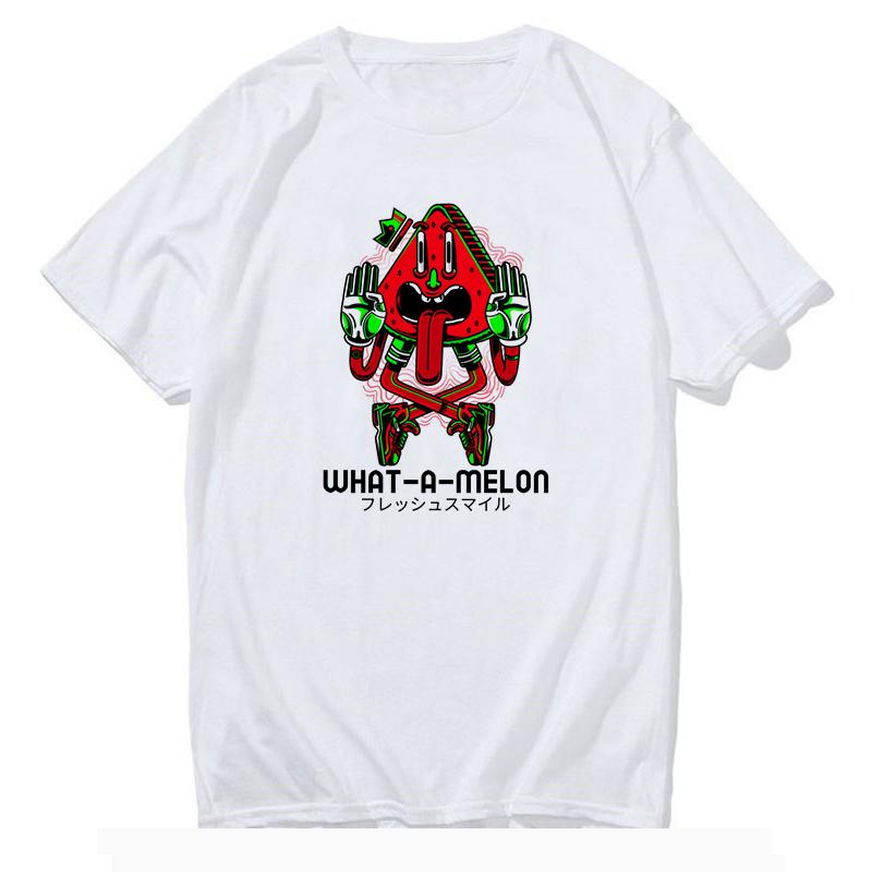 Acknowledgment Of A Specific Fruit Printed Unisex Short Sleeve Harajuku Tshirt Fruit Style Cute Tops Graphic