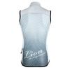 Lion De Kapelmuur Stretch Wind Vest Gilet, Windproof, Water-Repellent, Pocketable, Gray, XL