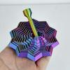 3D Printing Fractal Fidget Star Model Geometric Design Expanded Sensory Model  Party Games