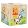 Wooden Shape Matching Building Blocks Children Kid Toddler Educational Toys GiftCartoon