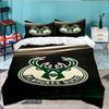 Bucks Team Logo 3pcs Bedding Set,Including 1pc Duvet Cover And 2pcs Pillowcases Perfect Gift for Christmas,Ideal for Bedroom, Dormitory