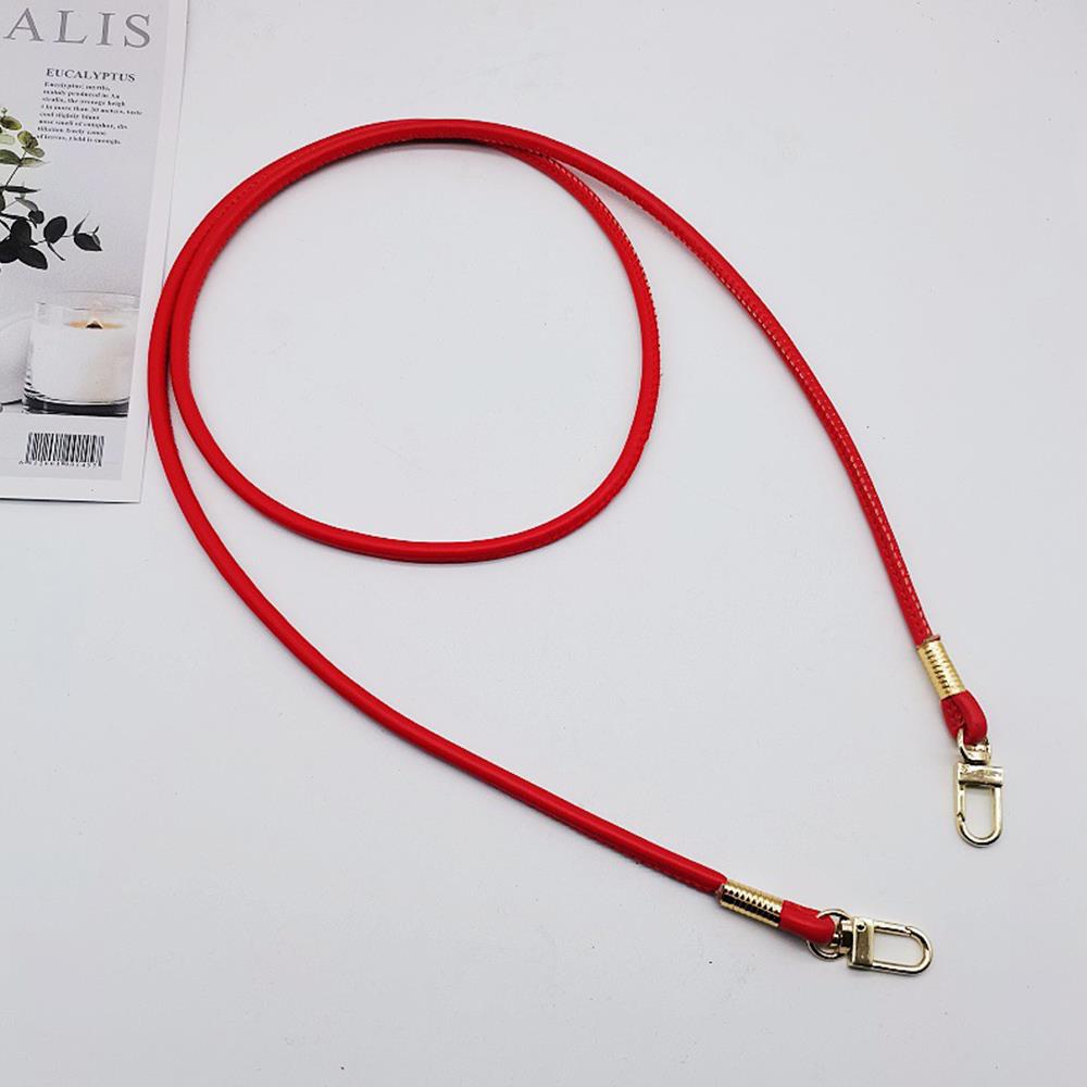 120cm PU Leather Bag Strap Crossbody Shoulder Bag Strap Luggage Strap Mobile Phone Lanyard Handbag Handle Replacement Bag Belt