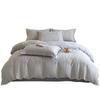 *Class A Jacquard Cotton 4-Piece Thick Flannel Wave Bedding Set, 1.8m*