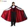 Elegant Black Vampire Costume Cloak For Men Ideal For Halloween Parties And Events