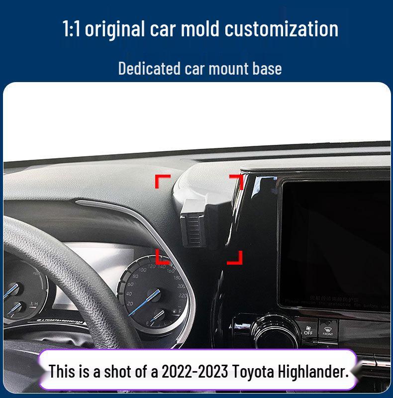 Soportes Integrales para Teléfono de Coche para las Rejillas de Aire del Toyota Highlander