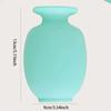 1pc-Magic Silicone Vase Wall Mount Self Adhesive Flower Pot Hanging Decorative Reusable Wall-Mounted Flower Vase Home Decor